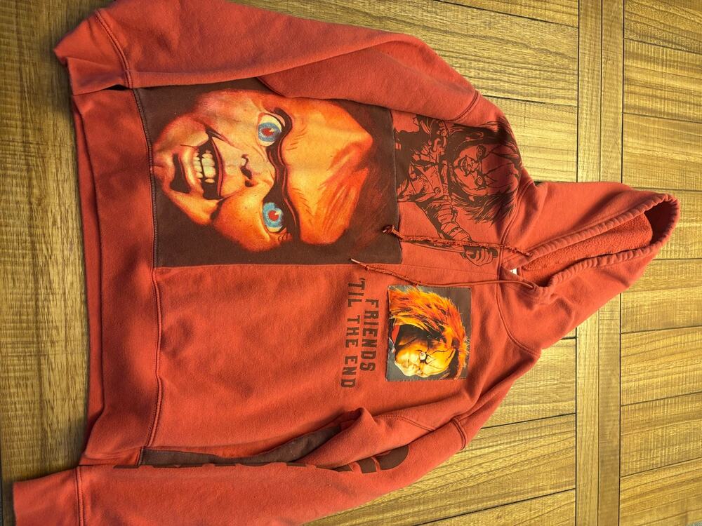 Chucky horror hoodie men’s sweatshirt size large